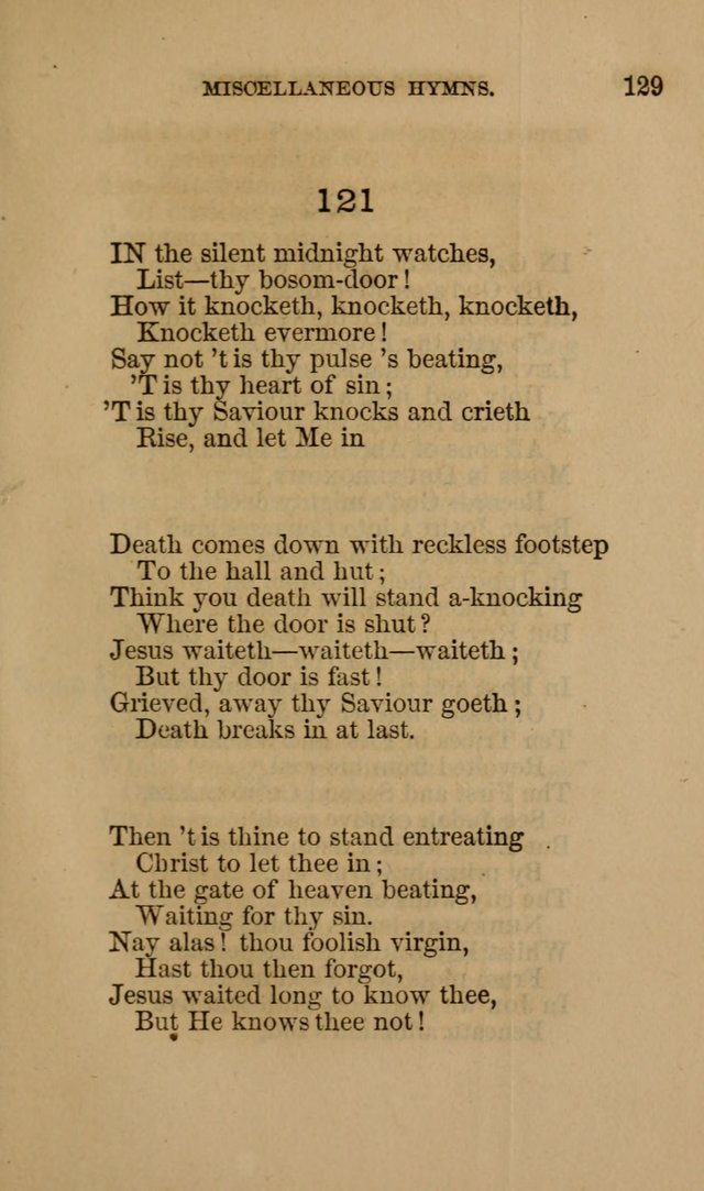 Hymns for First-Day Schools page 129