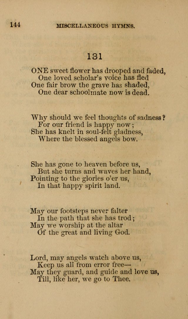Hymns for First-Day Schools page 144