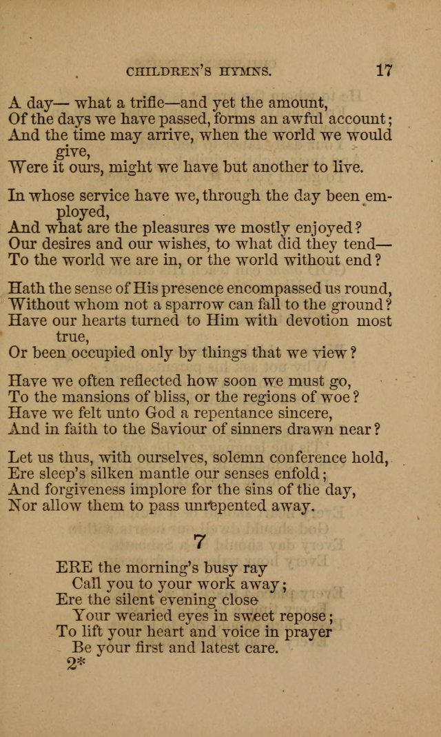 Hymns for First-Day Schools page 17