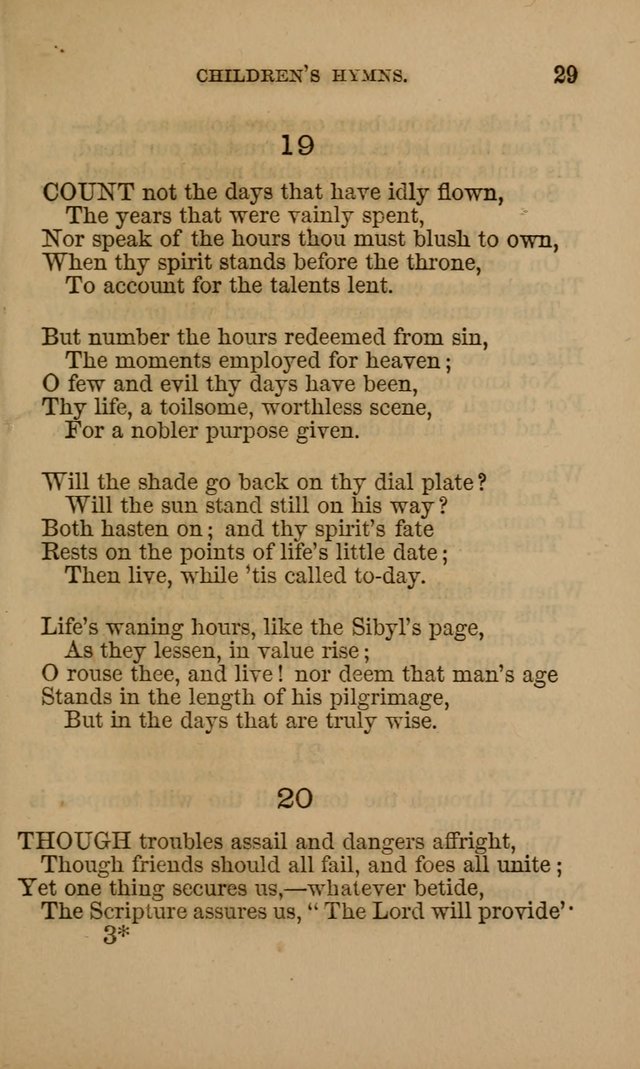 Hymns for First-Day Schools page 29
