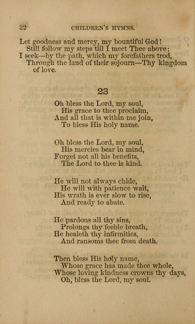 Hymns for First-Day Schools page 32