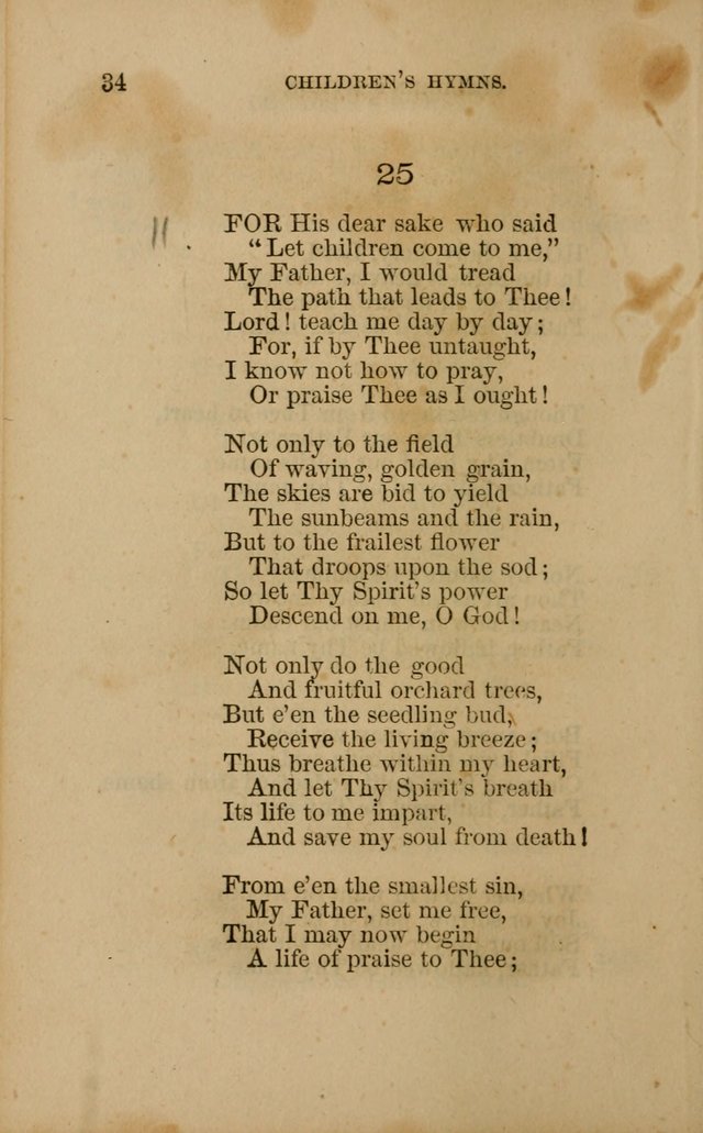 Hymns for First-Day Schools page 34