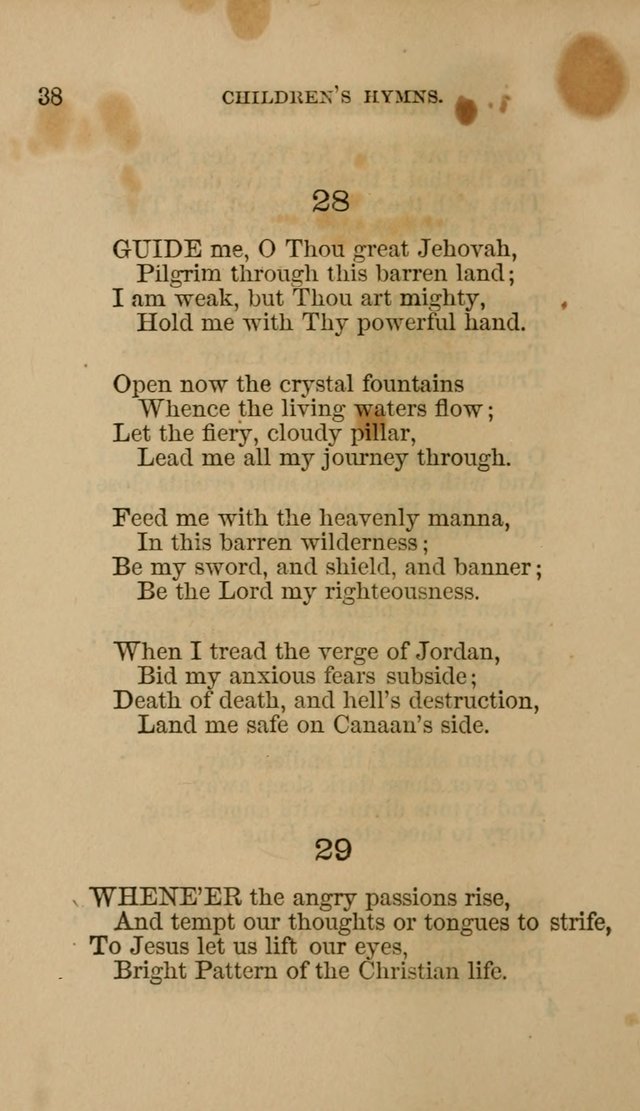 Hymns for First-Day Schools page 38