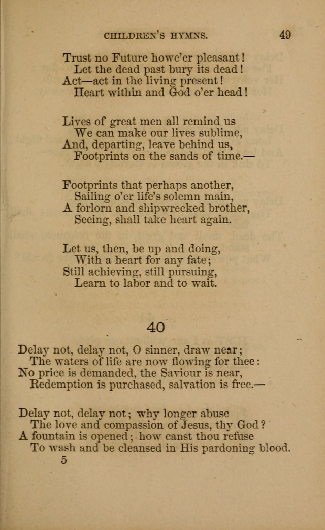 Hymns for First-Day Schools page 49