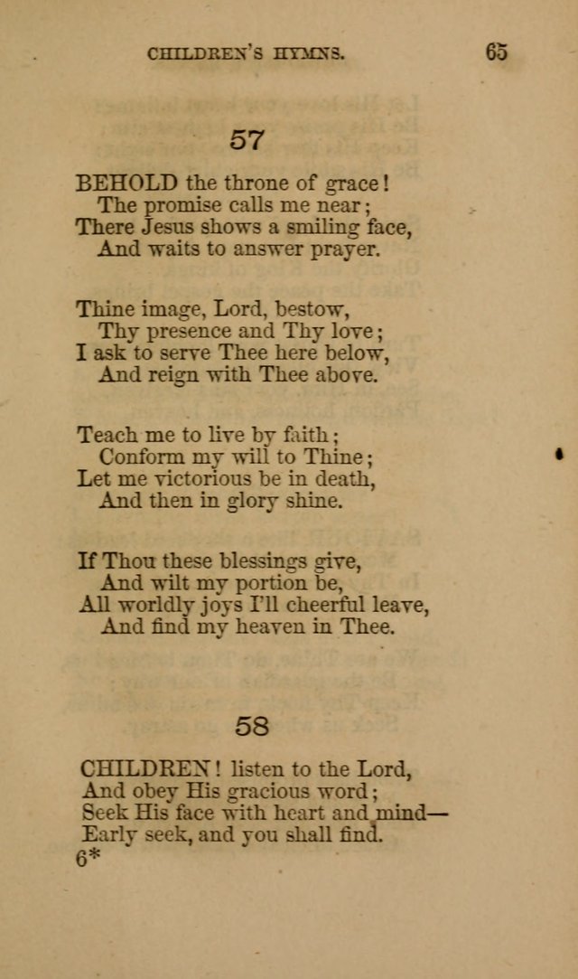 Hymns for First-Day Schools page 65