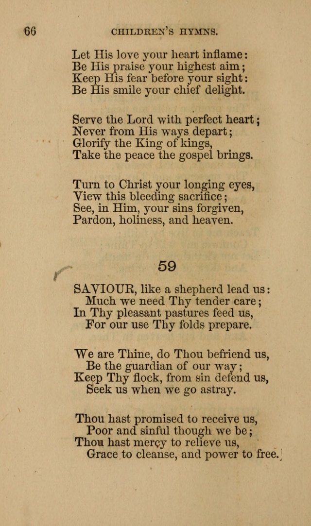 Hymns for First-Day Schools page 66