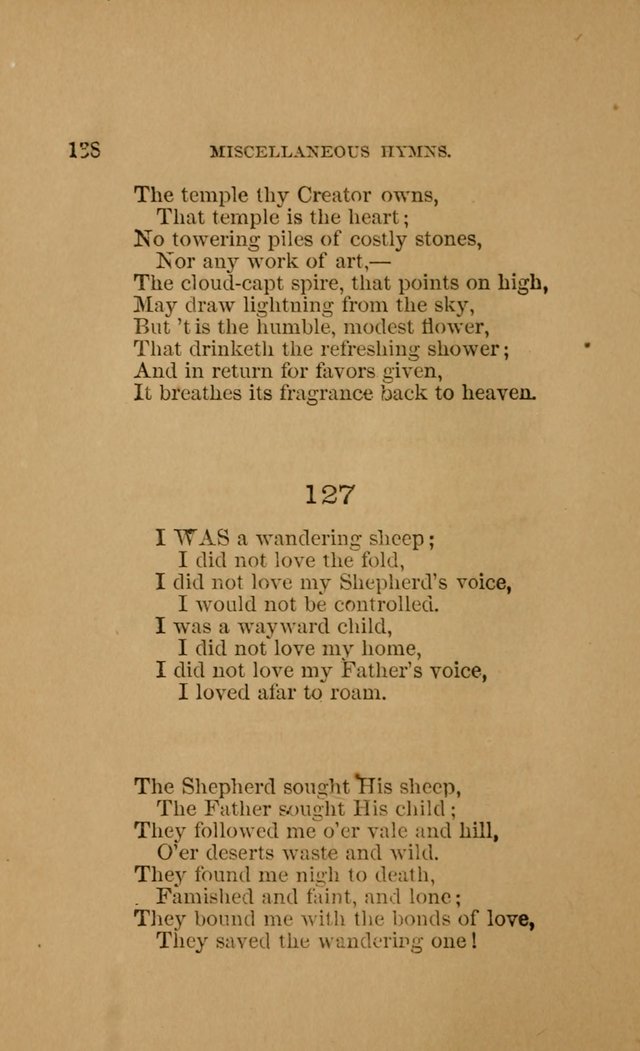 Hymns for First-Day Schools (Rev. and Enl.) page 138