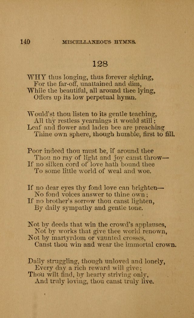 Hymns for First-Day Schools (Rev. and Enl.) page 140