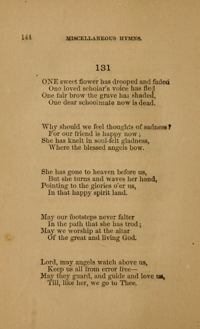 Hymns for First-Day Schools (Rev. and Enl.) page 146