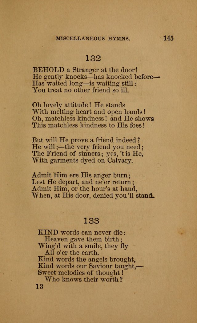 Hymns for First-Day Schools (Rev. and Enl.) page 147