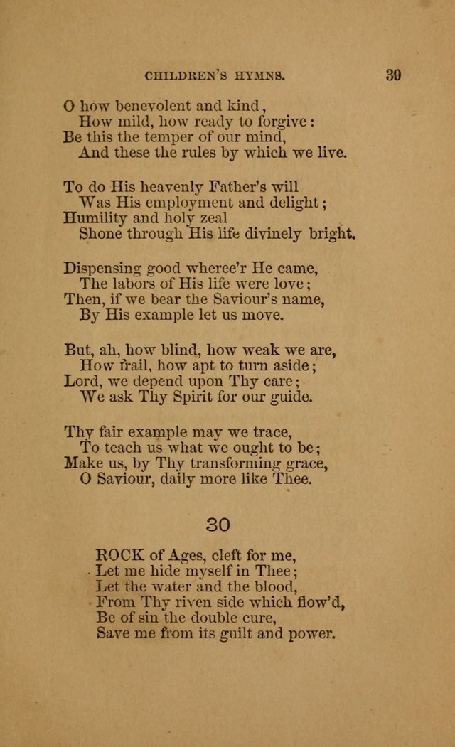 Hymns for First-Day Schools (Rev. and Enl.) page 39