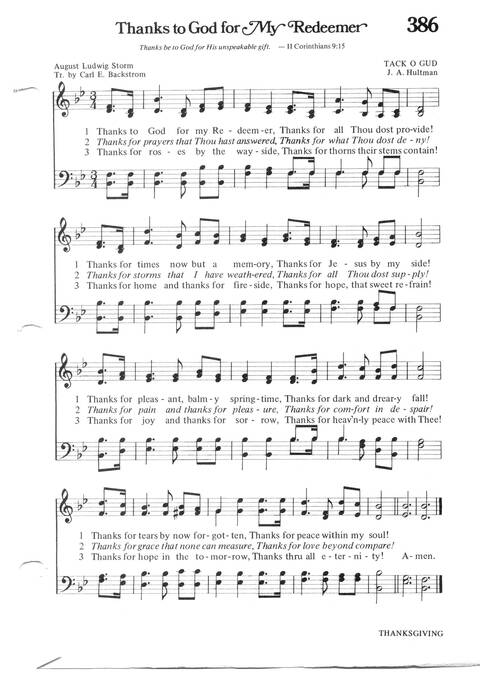 Hymns for the Family of God page 357