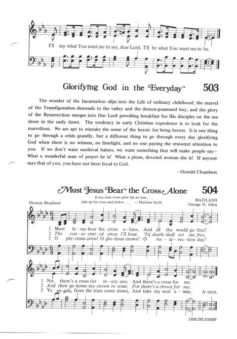 Hymns for the Family of God page 457