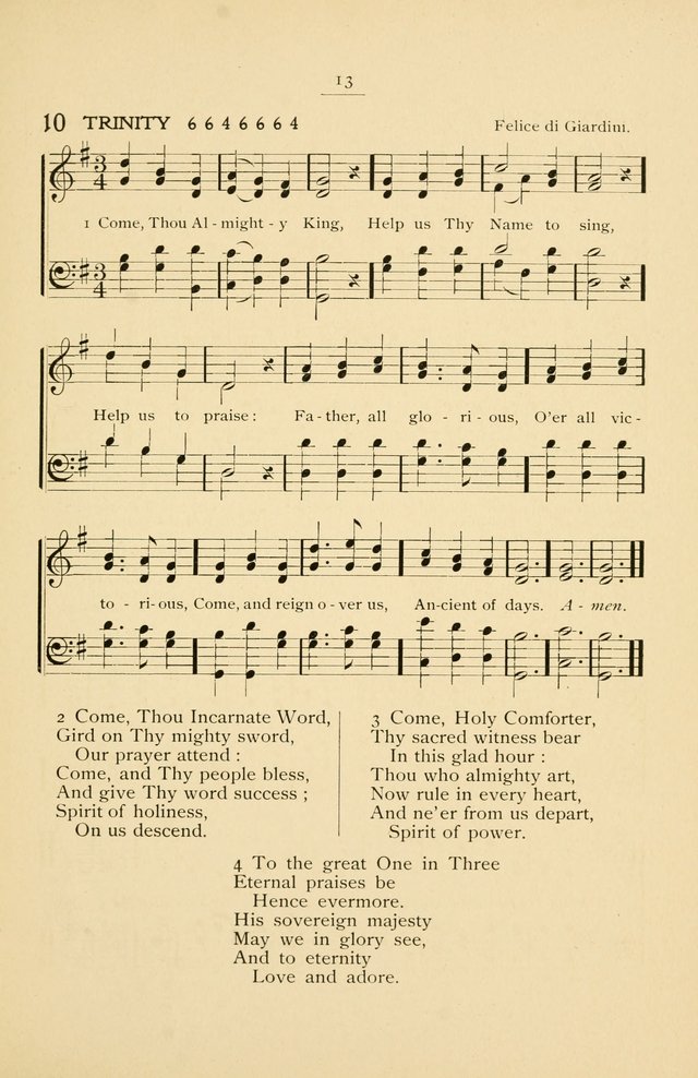 Hymnal of the First General Missionary Convention of the Methodist Episcopal Church, Cleveland, Ohio, October 21 to 24, 1902. page 14