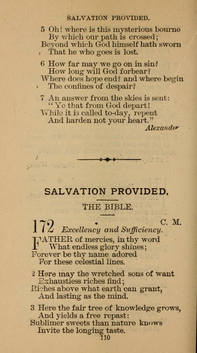 The Hymn Book of the Free Methodist Church page 112
