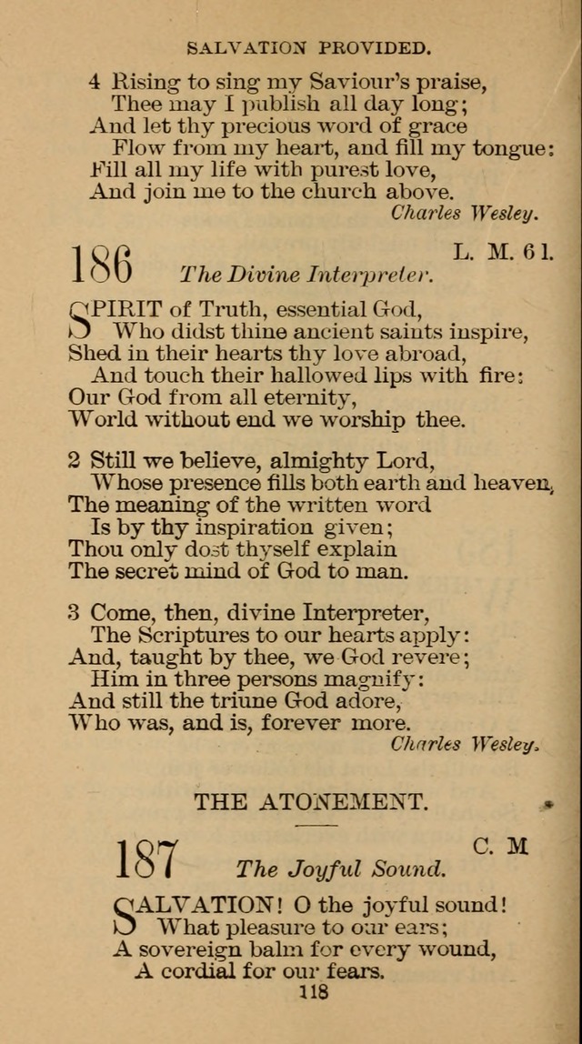 The Hymn Book of the Free Methodist Church page 120
