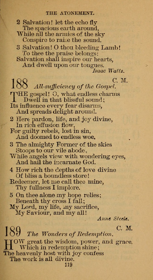 The Hymn Book of the Free Methodist Church page 121