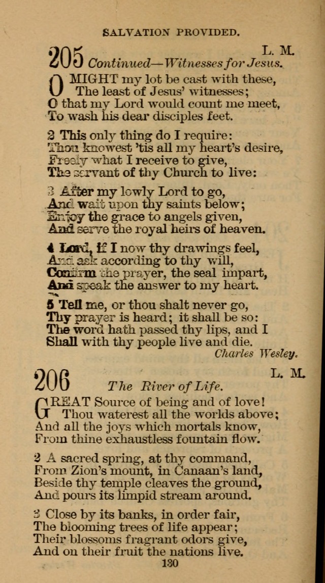The Hymn Book of the Free Methodist Church page 132