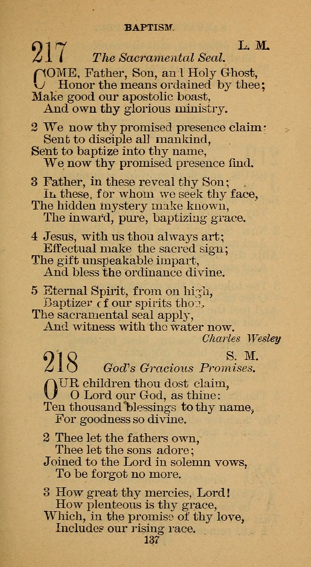 The Hymn Book of the Free Methodist Church page 139