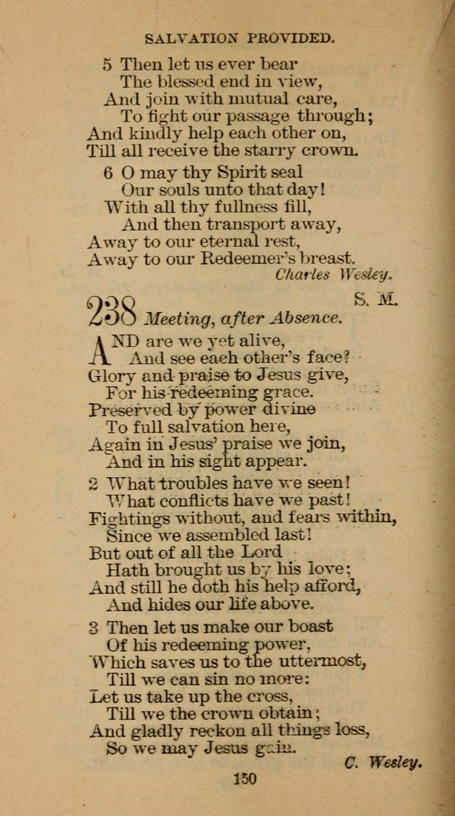 The Hymn Book of the Free Methodist Church page 152