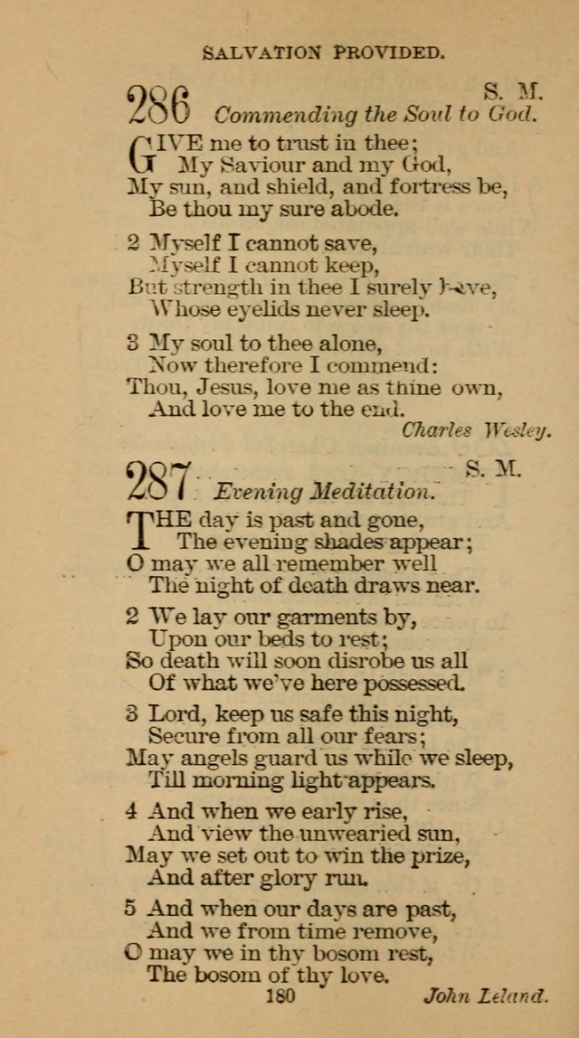 The Hymn Book of the Free Methodist Church page 182