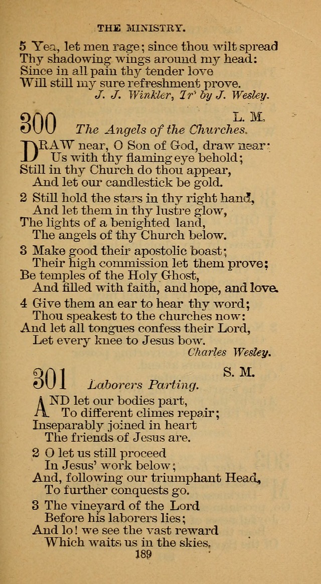 The Hymn Book of the Free Methodist Church page 191