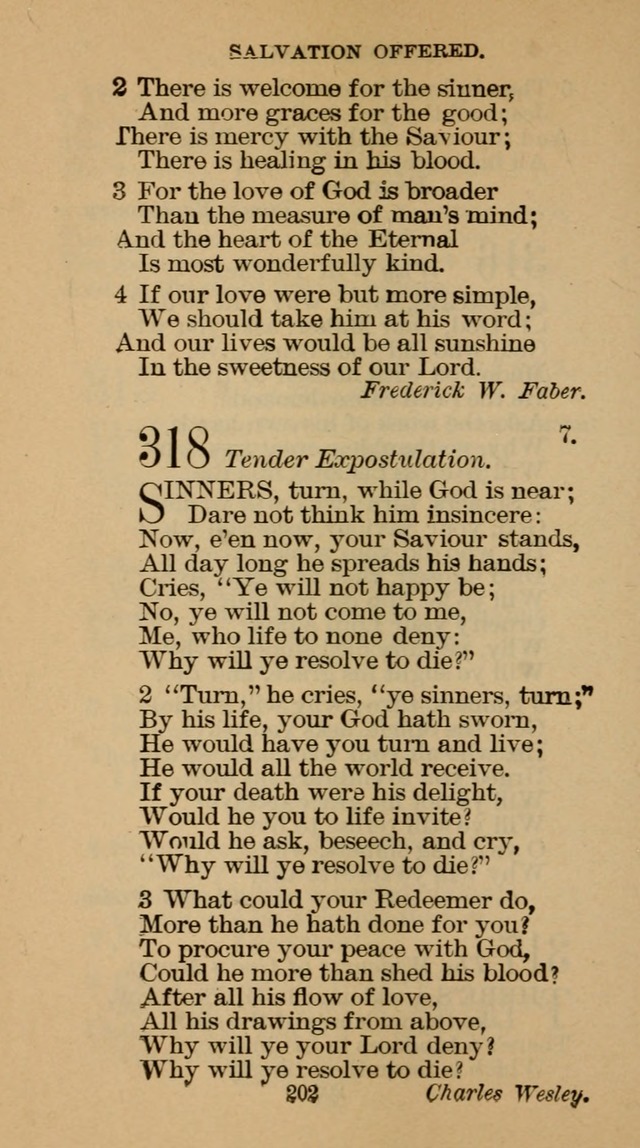 The Hymn Book of the Free Methodist Church page 204