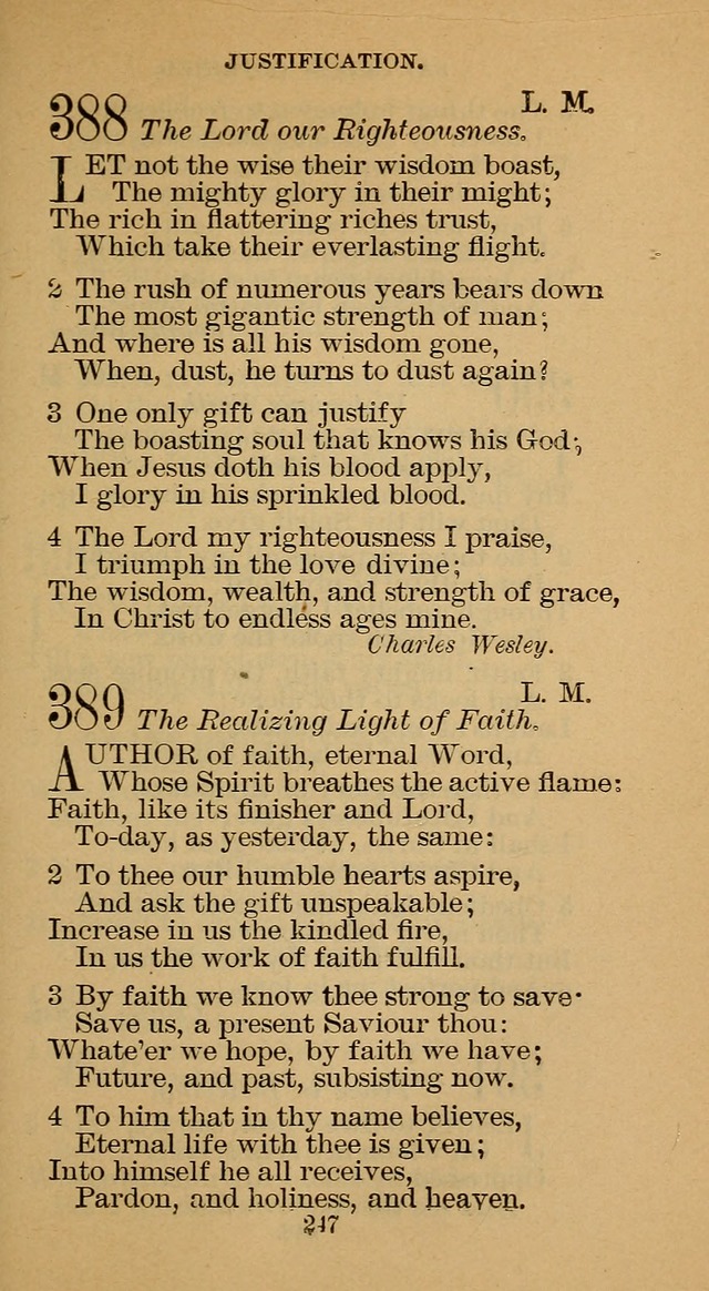 The Hymn Book of the Free Methodist Church page 249