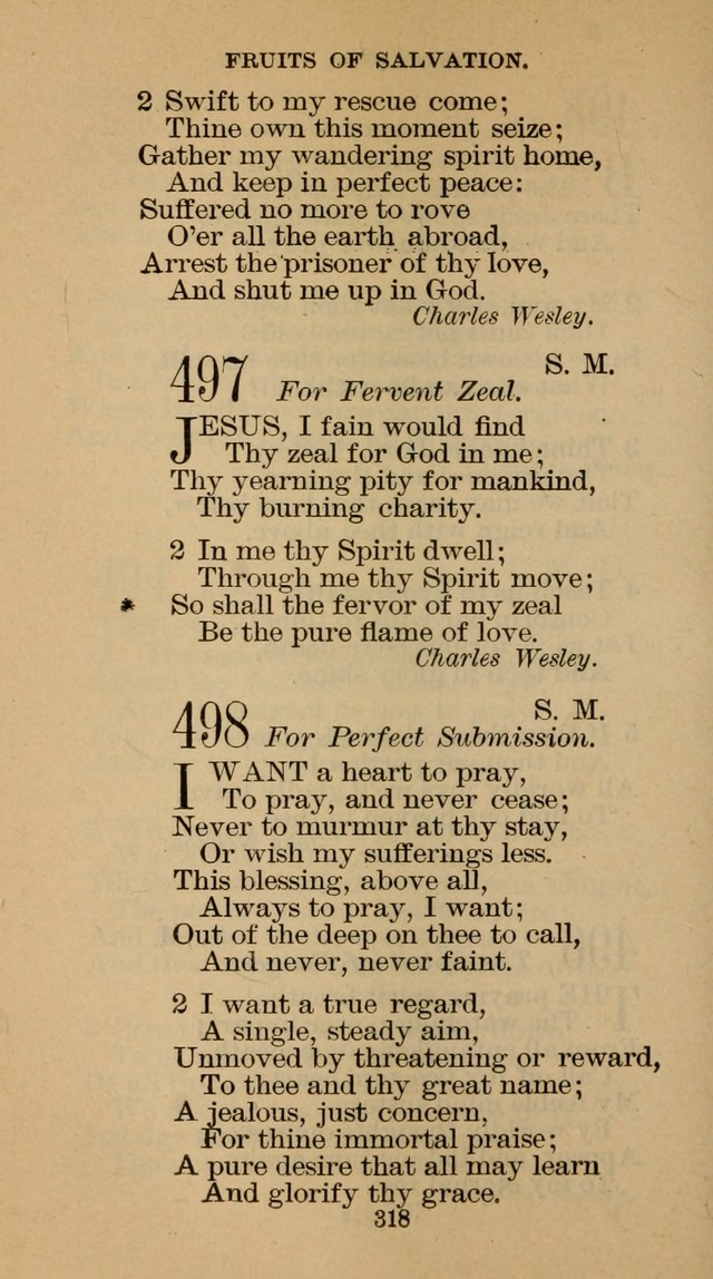 The Hymn Book of the Free Methodist Church page 320