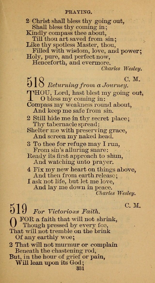 The Hymn Book of the Free Methodist Church page 333