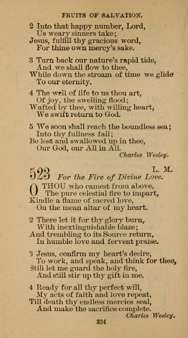 The Hymn Book of the Free Methodist Church page 336