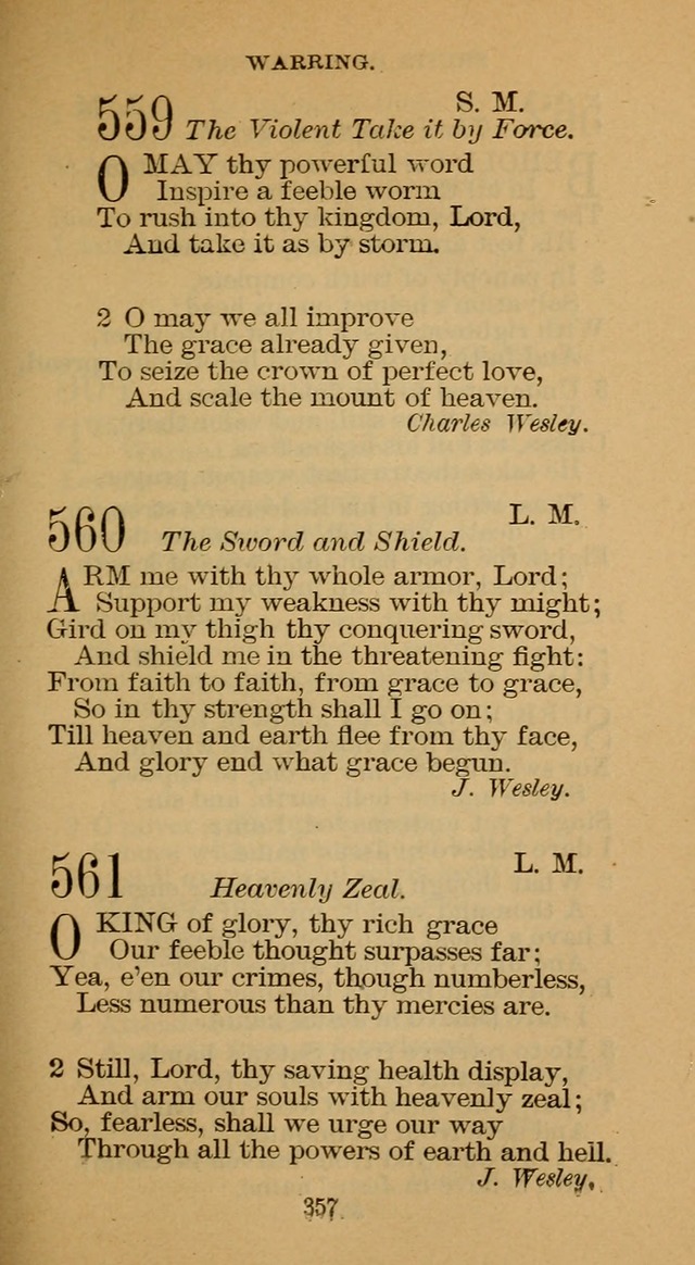 The Hymn Book of the Free Methodist Church page 359