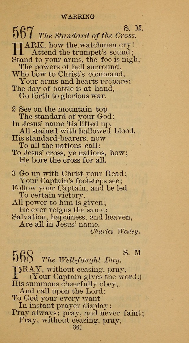 The Hymn Book of the Free Methodist Church page 363