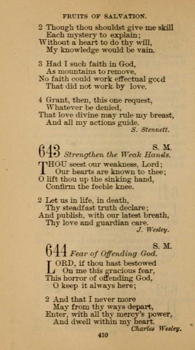 The Hymn Book of the Free Methodist Church page 412