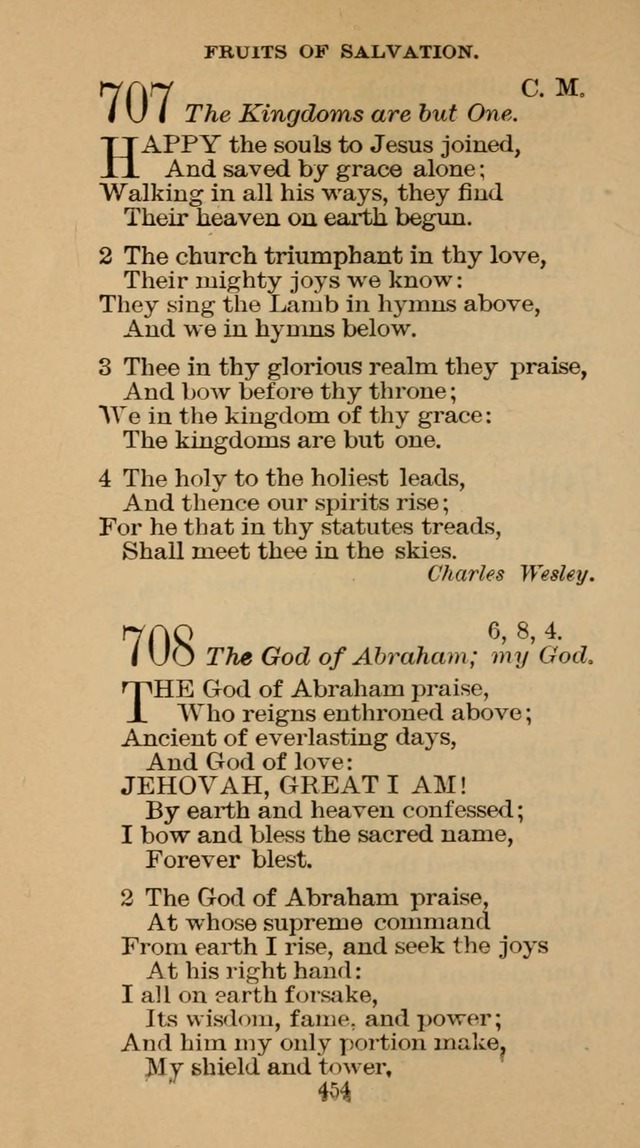 The Hymn Book of the Free Methodist Church page 456