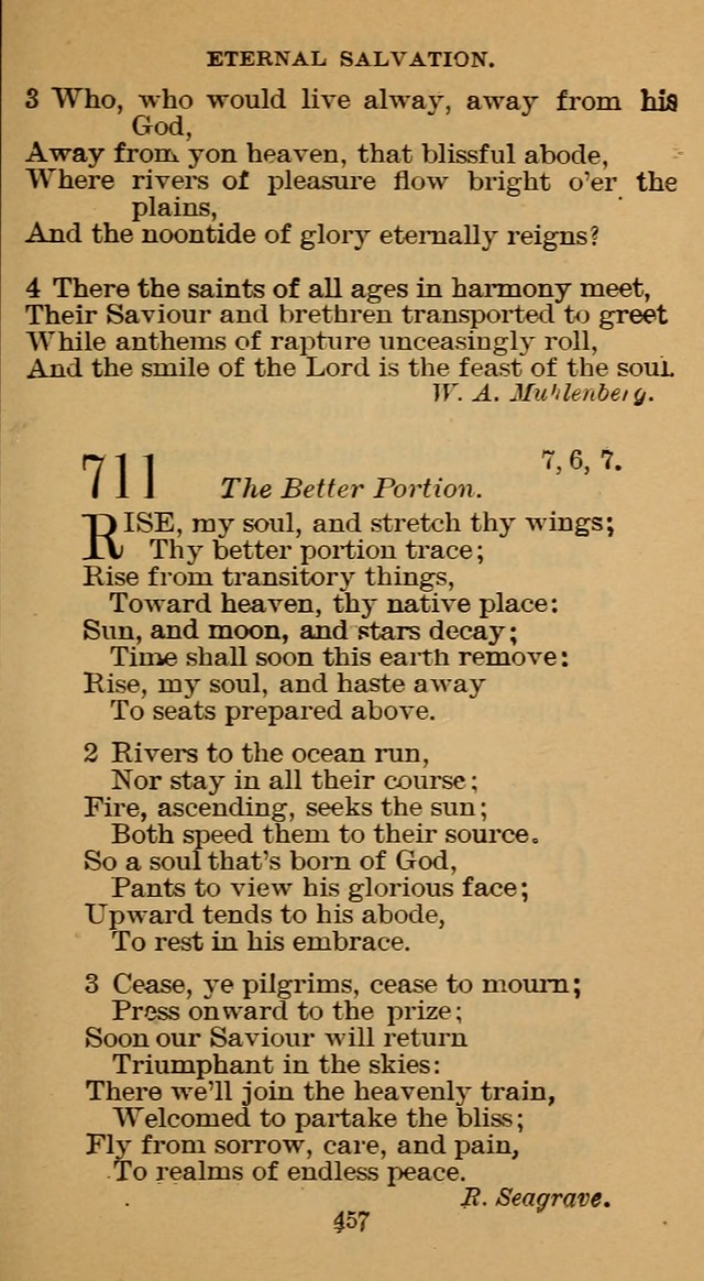 The Hymn Book of the Free Methodist Church page 459