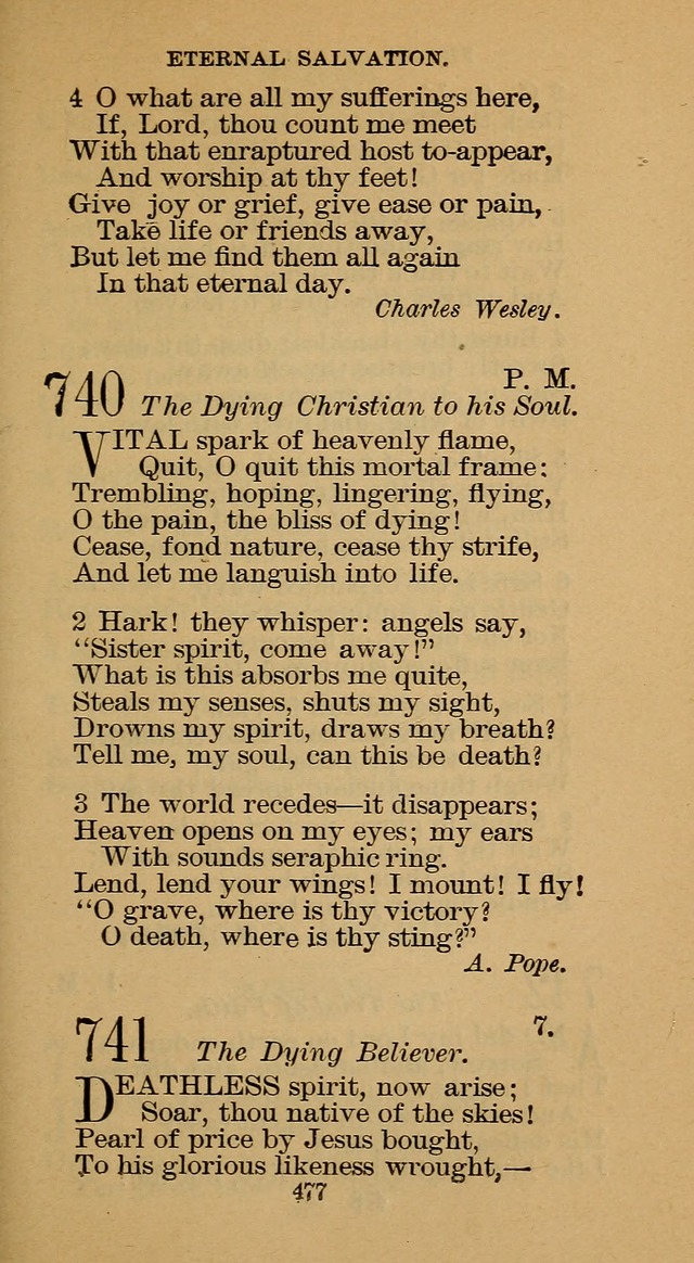 The Hymn Book of the Free Methodist Church page 479