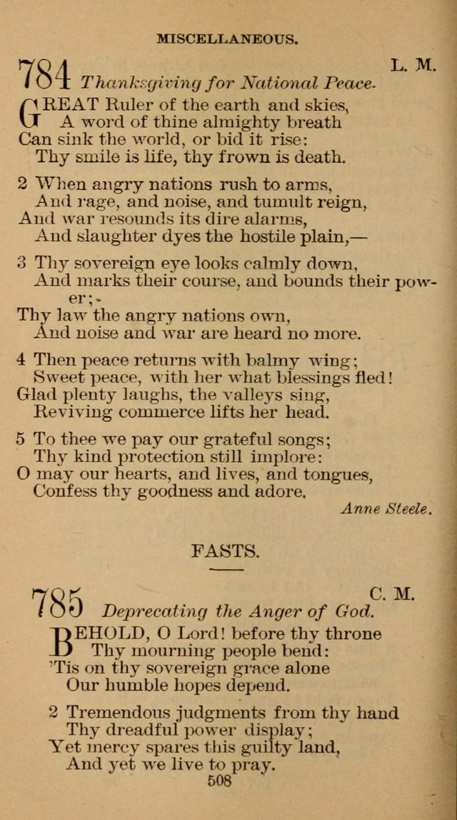 The Hymn Book of the Free Methodist Church page 510