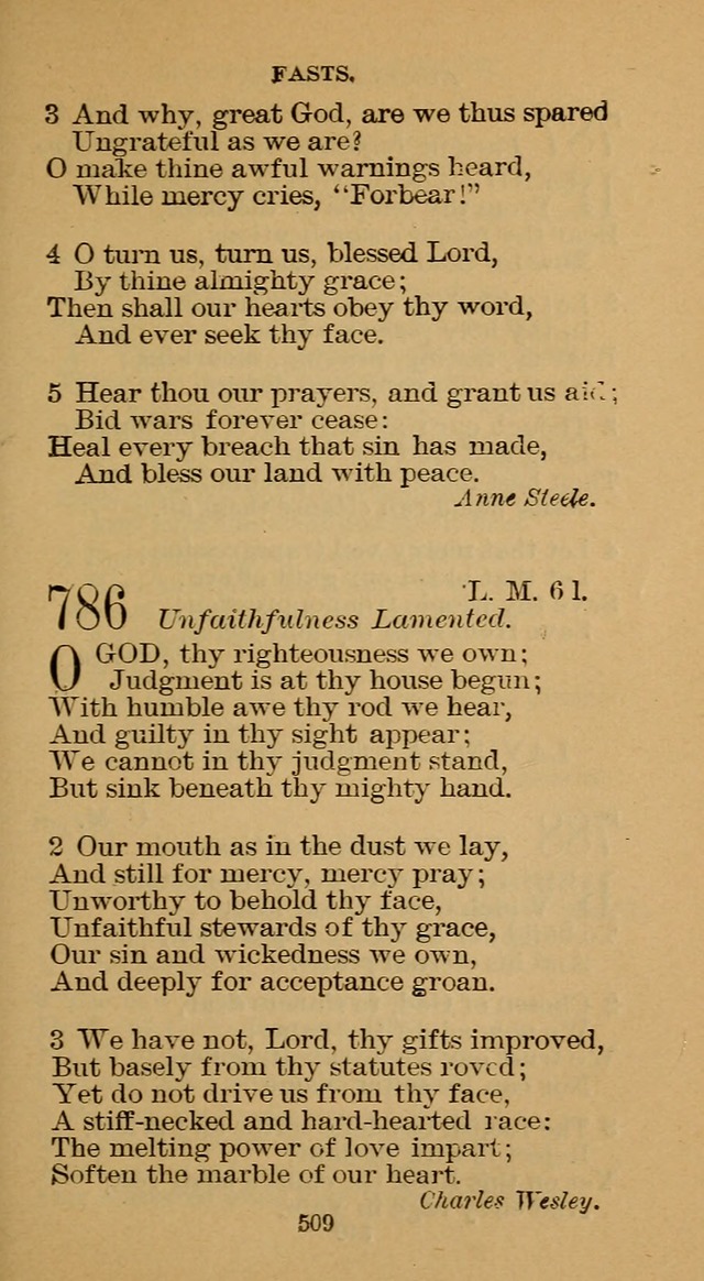 The Hymn Book of the Free Methodist Church page 511