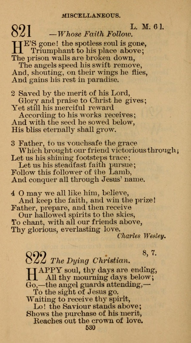 The Hymn Book of the Free Methodist Church page 532