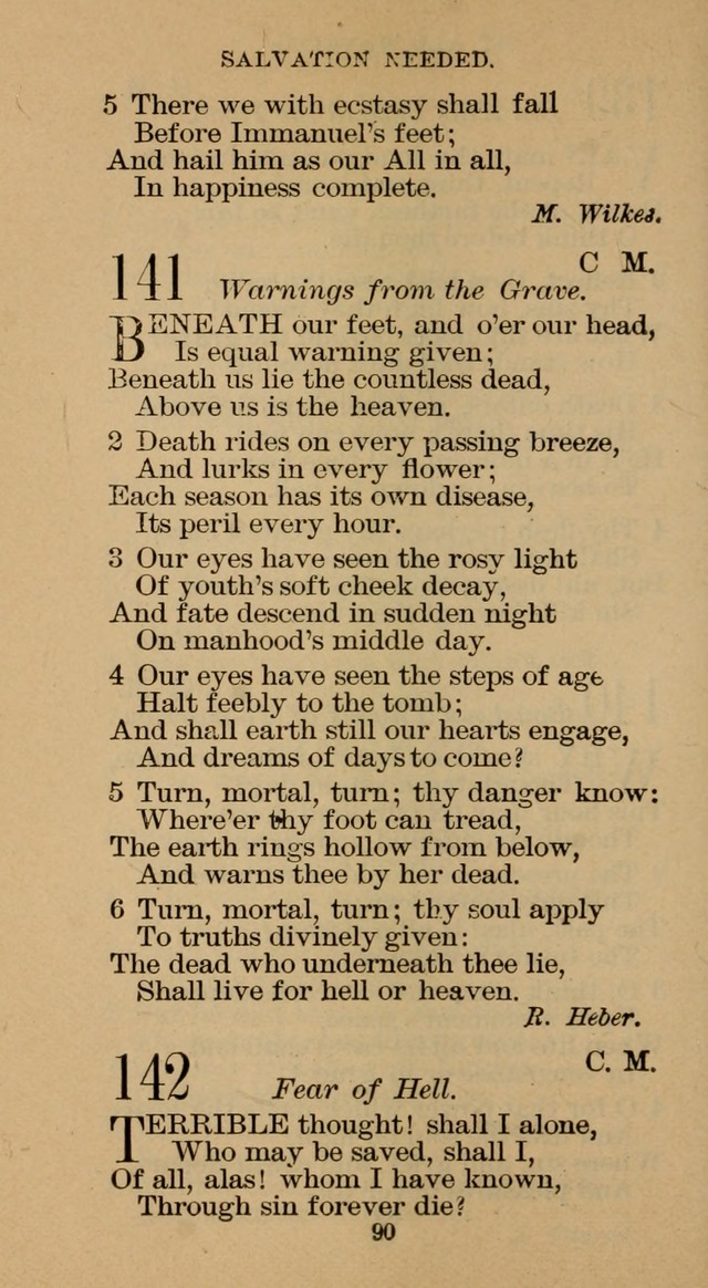 The Hymn Book of the Free Methodist Church page 92