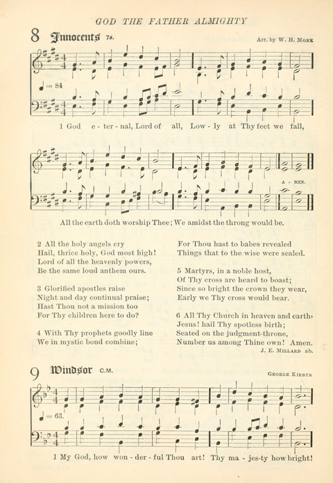 Hymns of the Faith: with psalms for the use of congragations page 109