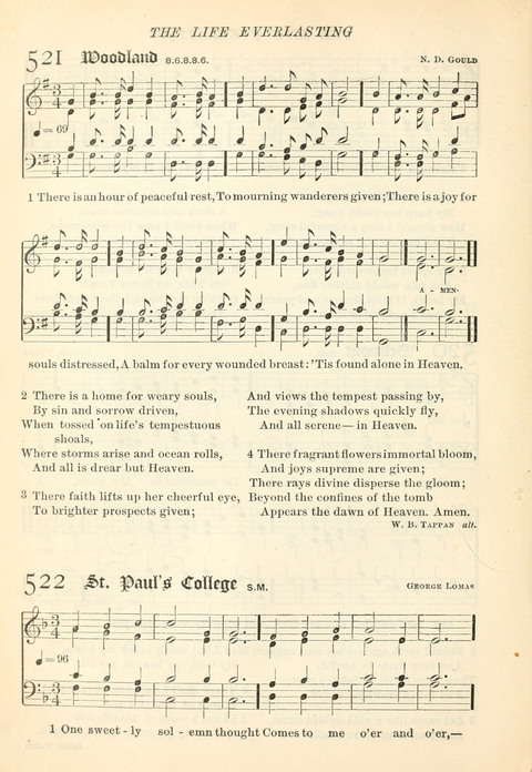 Hymns of the Faith: with psalms for the use of congragations page 525