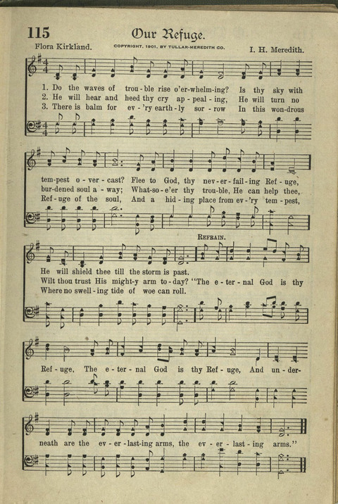 Harvest Hymns: Singable Gospel Songs page 115