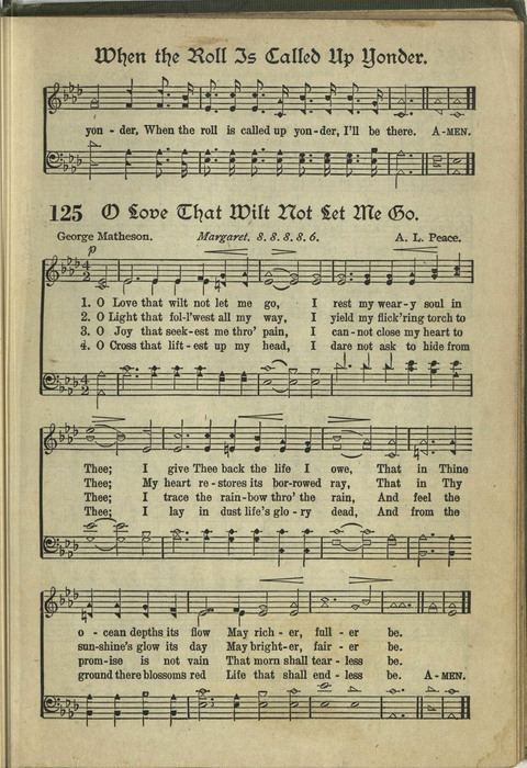Harvest Hymns: Singable Gospel Songs page 125