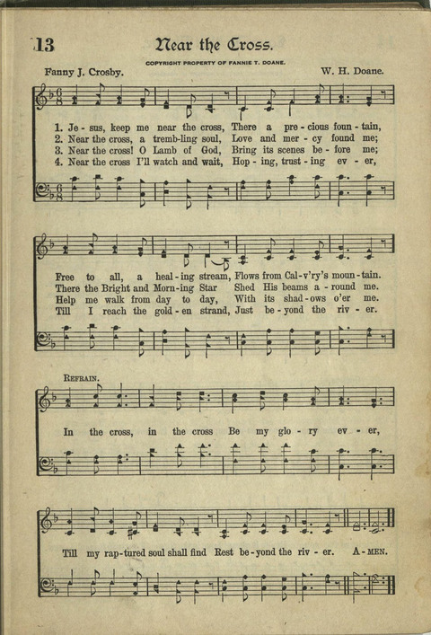 Harvest Hymns: Singable Gospel Songs page 13