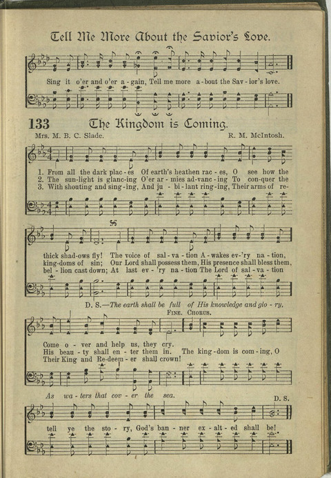 Harvest Hymns: Singable Gospel Songs page 133