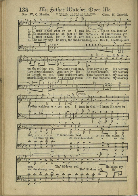 Harvest Hymns: Singable Gospel Songs page 138