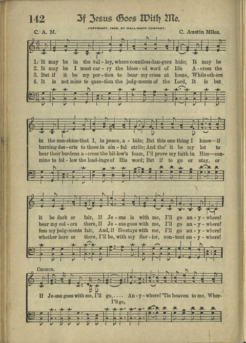 Harvest Hymns: Singable Gospel Songs page 142