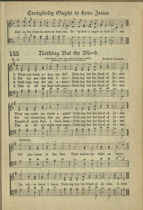 Harvest Hymns: Singable Gospel Songs page 151